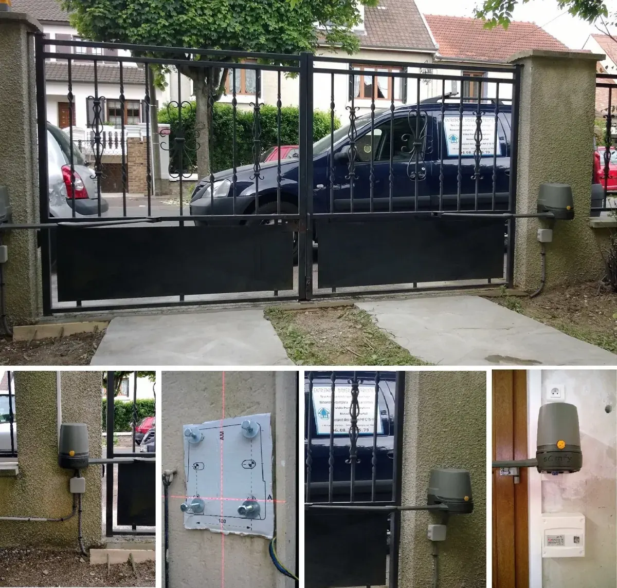 Motorisation portail & garage Précy-sur-Oise specificite locale